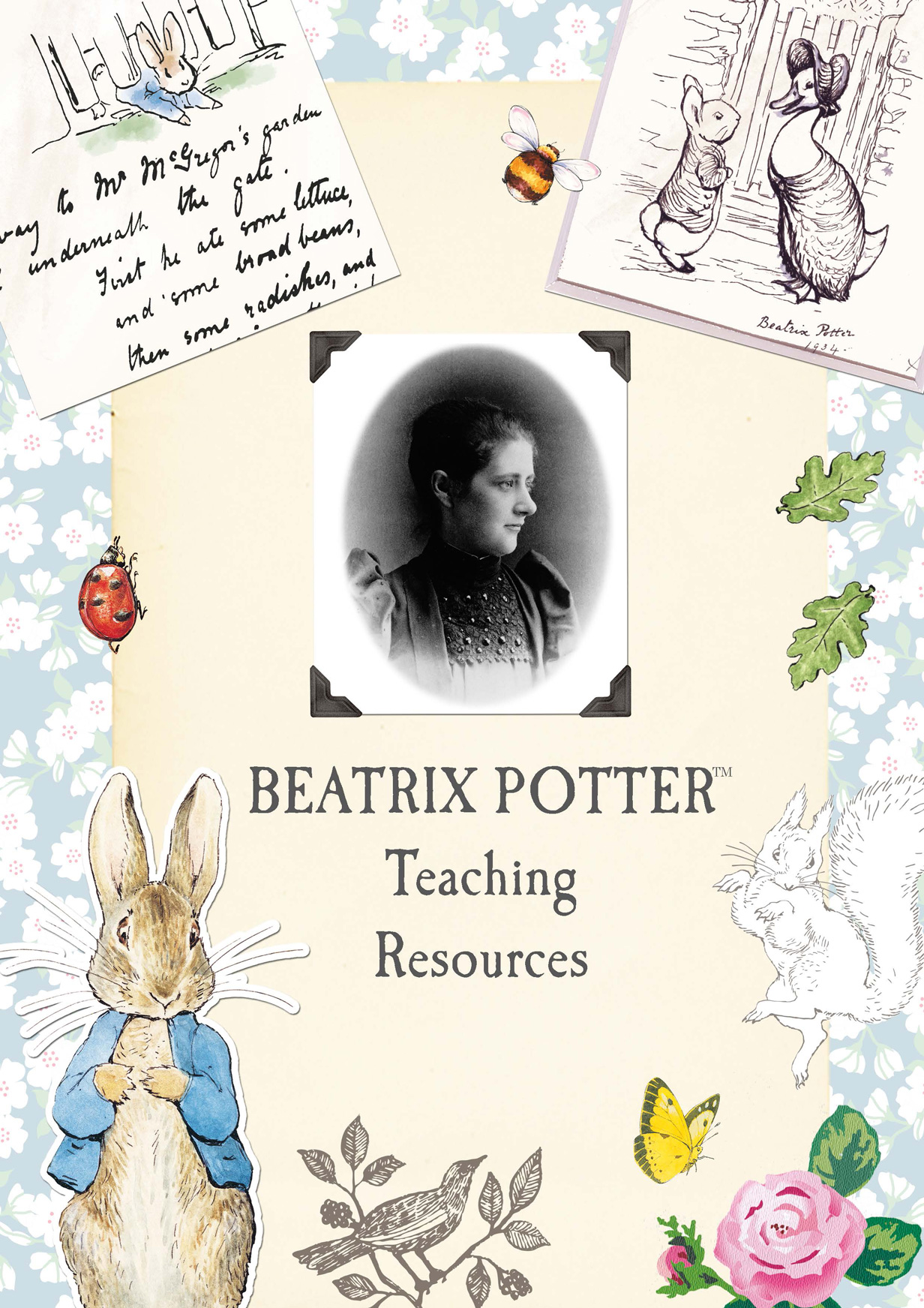 The cover image of the Beatrix Potter Teaching Pack on the Peter Rabbit website