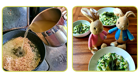A thumbnail image of the Garden Risotto Activity Pack on the Peter Rabbit website